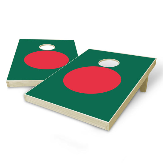 Bangladesh Flag Tailgate Cornhole Set