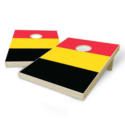 Belgium Flag Tailgate Cornhole Set
