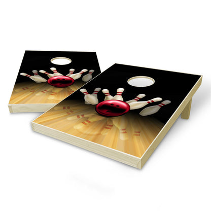 Bowling Tailgate Cornhole Set