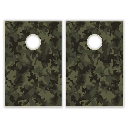 Camo Green Tailgate Cornhole Set