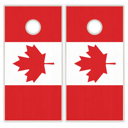 Canada Flag Cornhole Set