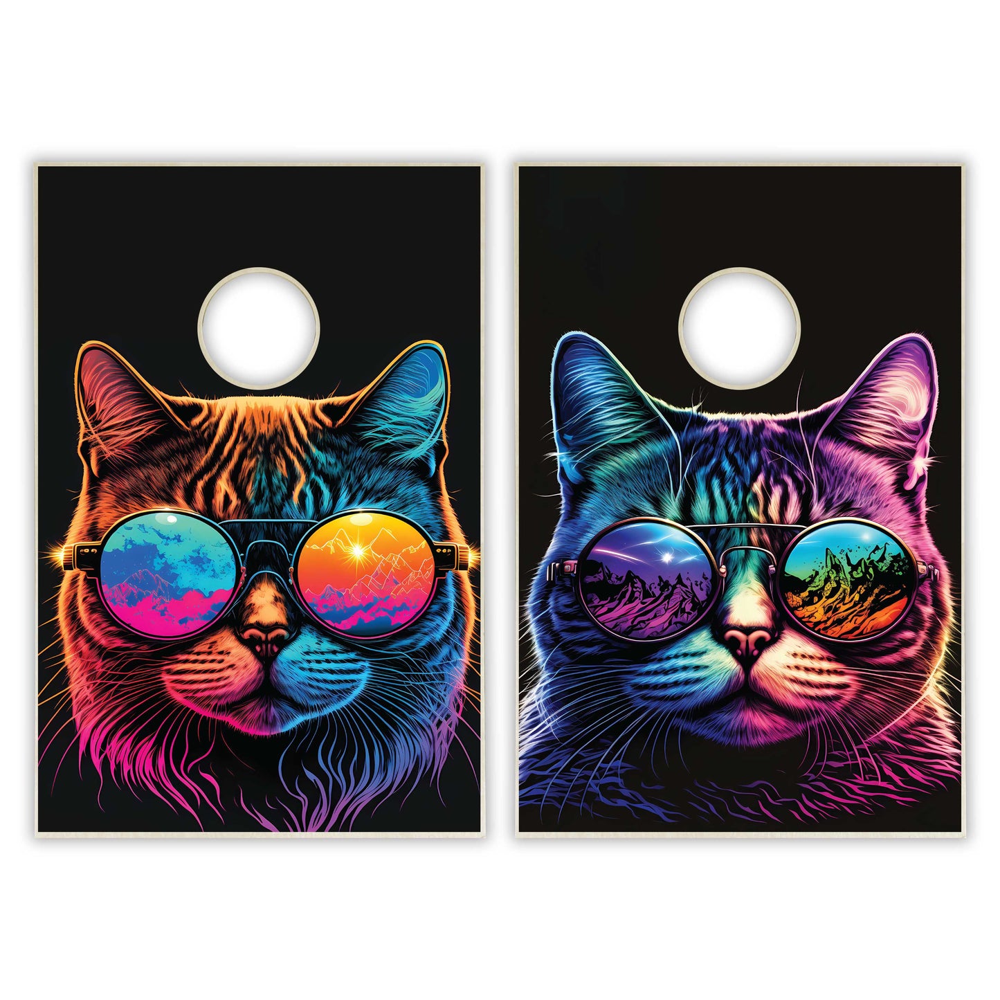 Cool Cat Tailgate Cornhole Set