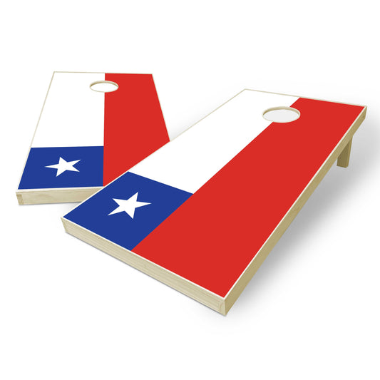 Chile Flag Cornhole Set