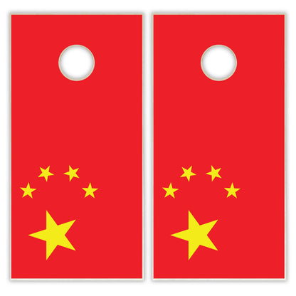China Flag Cornhole Set