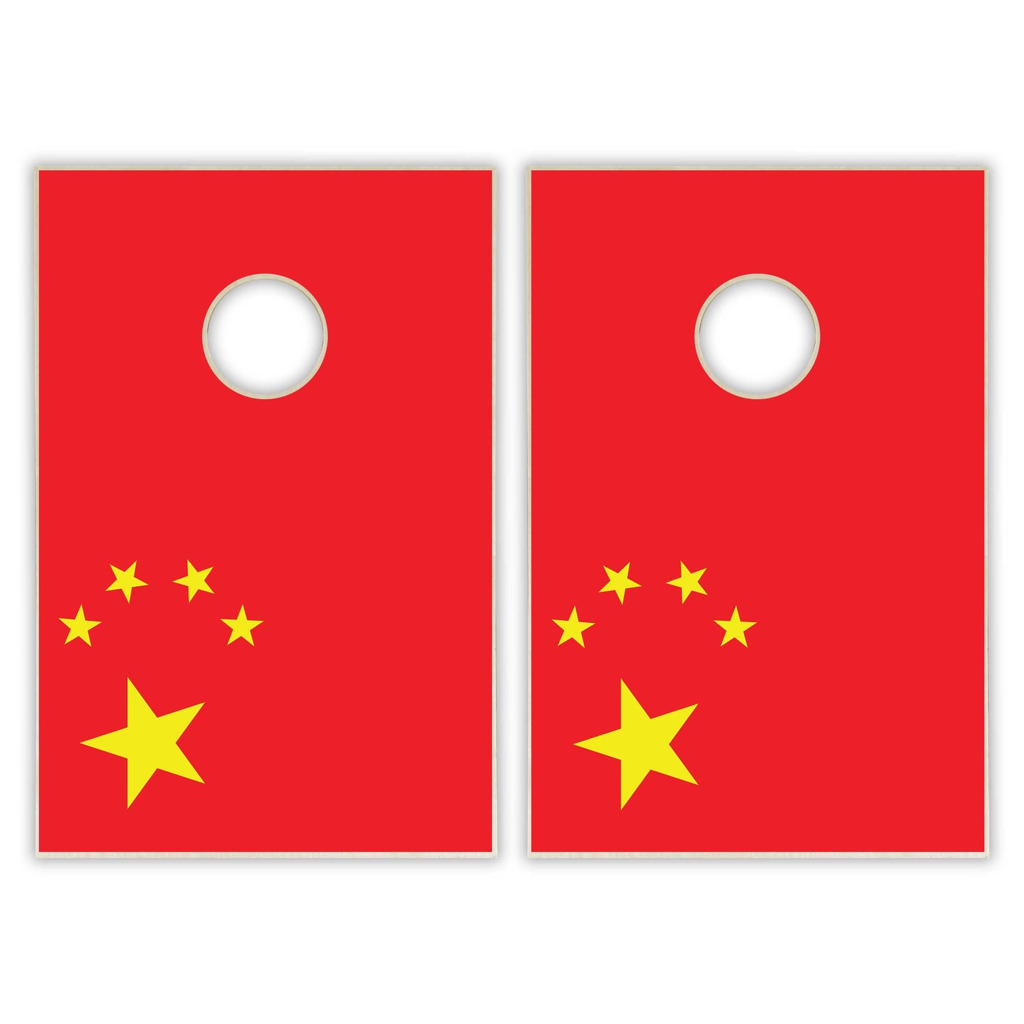 China Flag Tailgate Cornhole Set