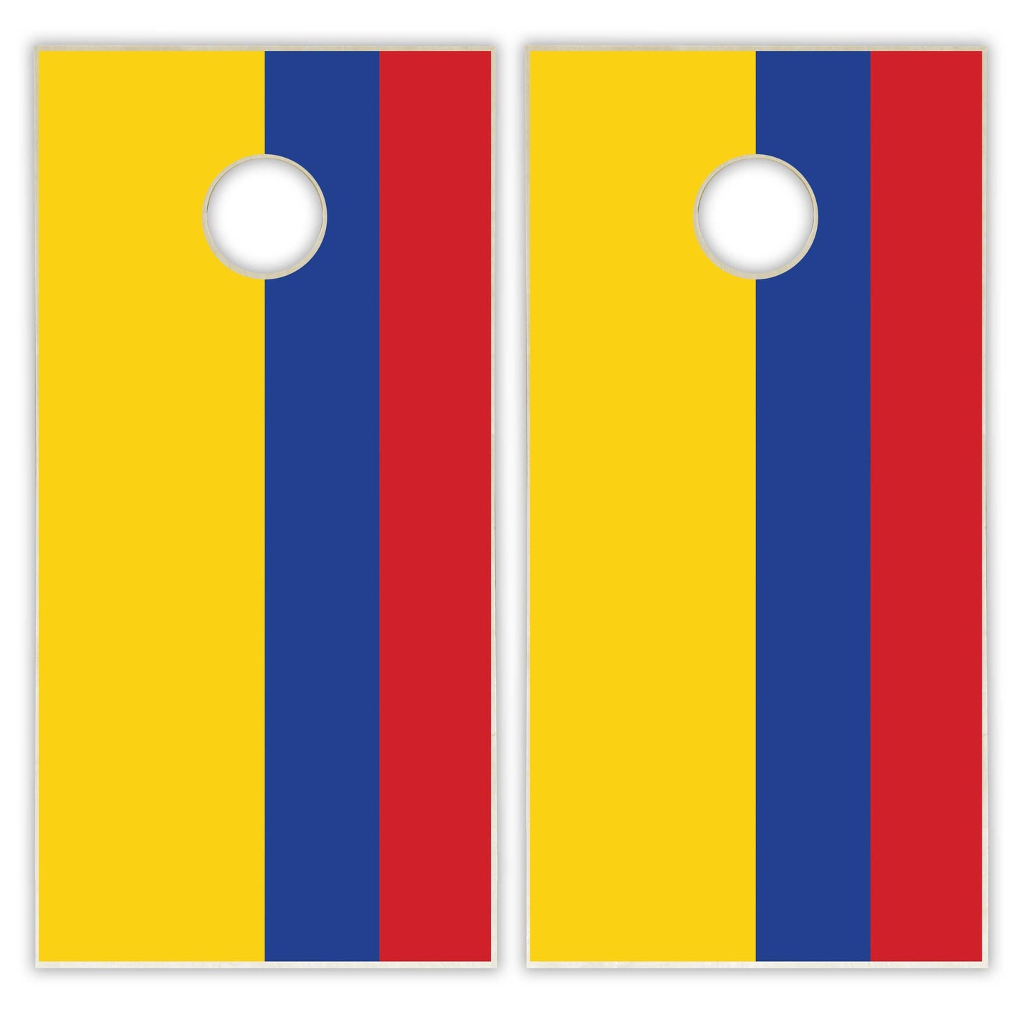 Colombia Flag Cornhole Set