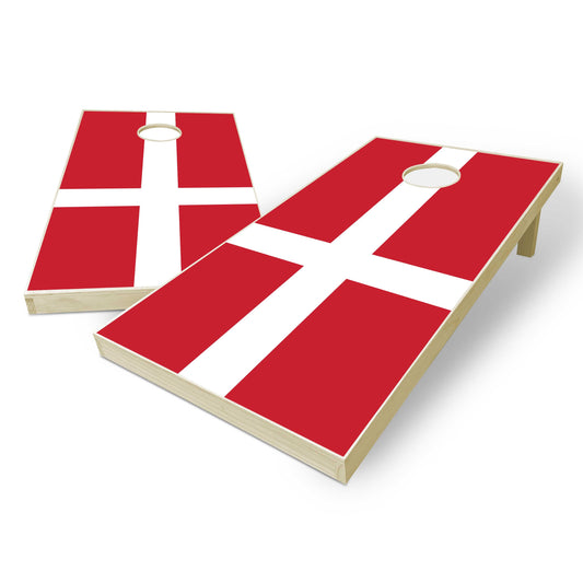 Denmark Flag Cornhole Set