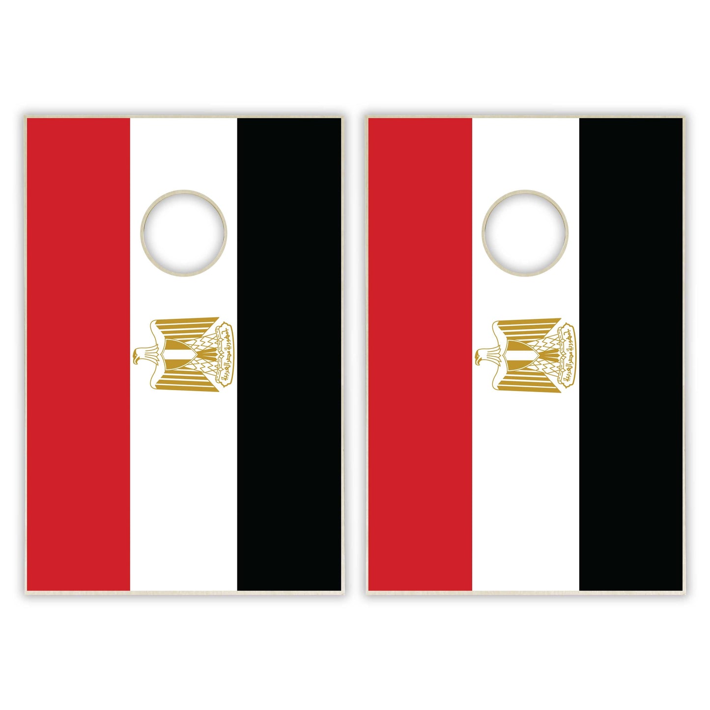 Egypt Flag Tailgate Cornhole Set