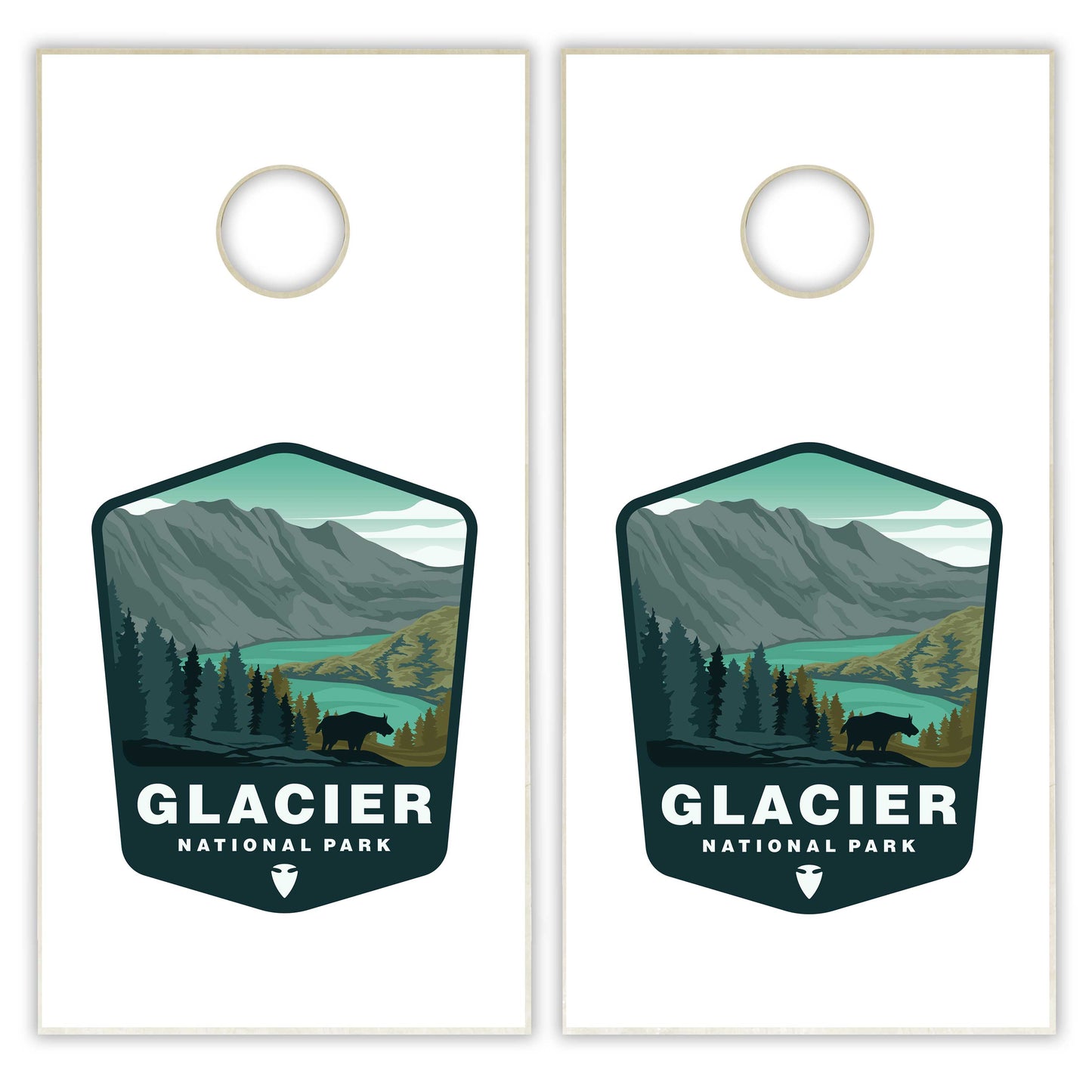 Glacier National Park Cornhole Boards