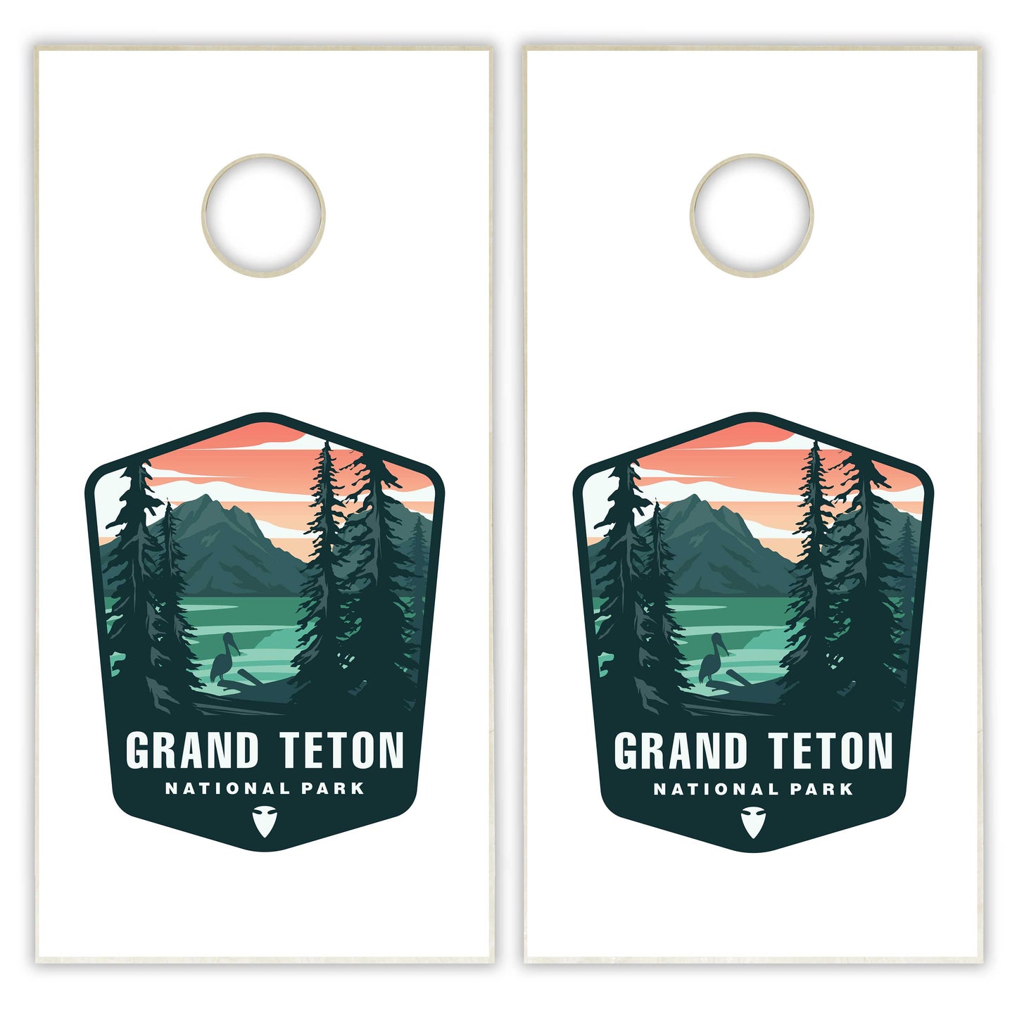 Grand Teton National Park Cornhole Boards