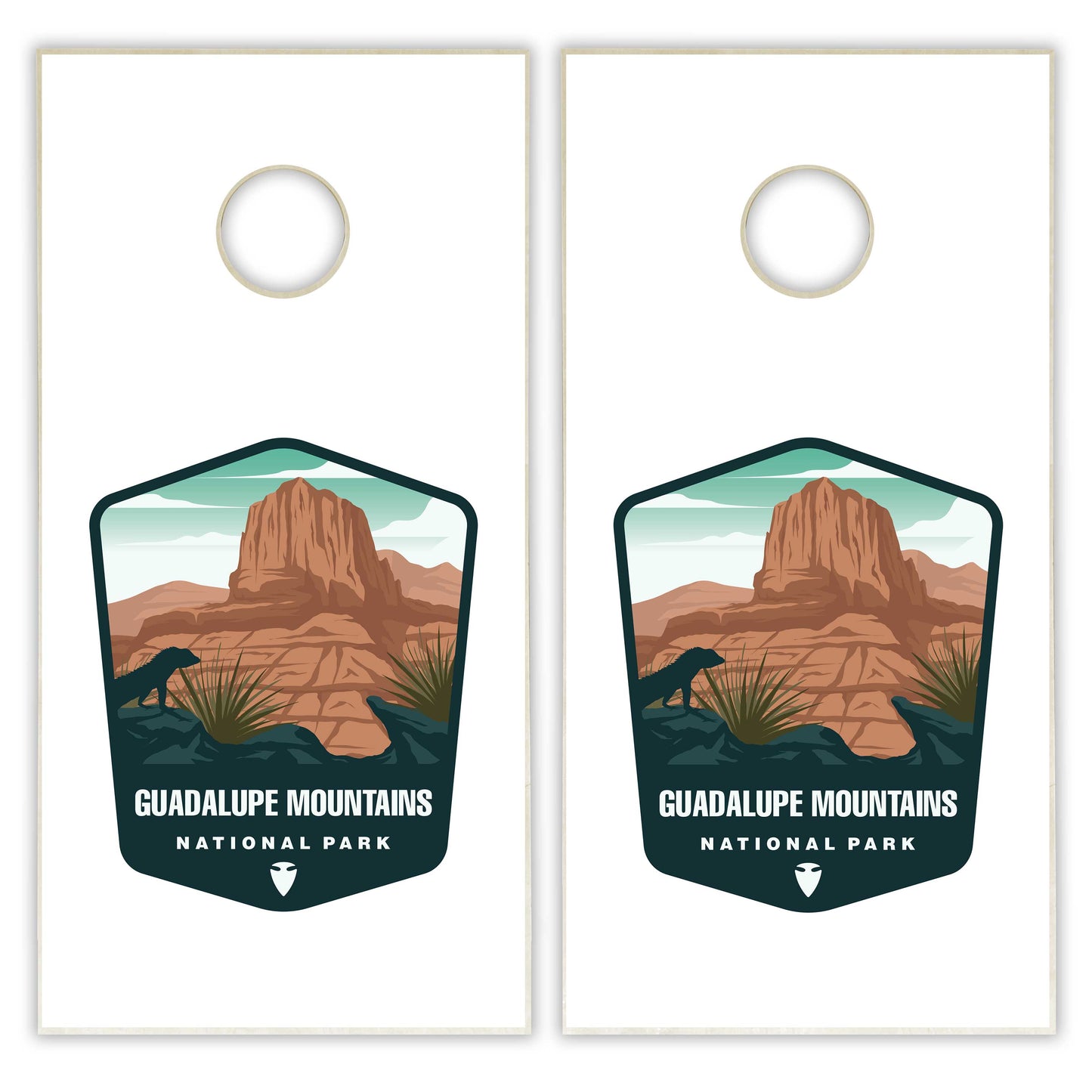 Guadalupe Mountains National Park Cornhole Boards