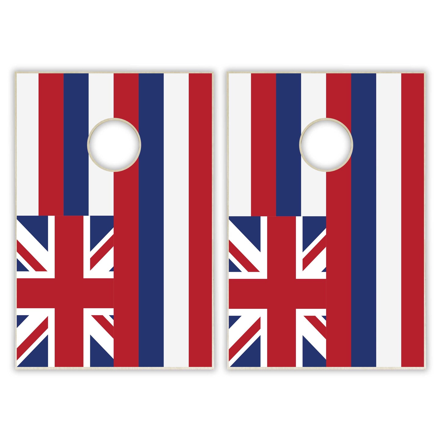 Hawaii State Flag Tailgate Cornhole Set
