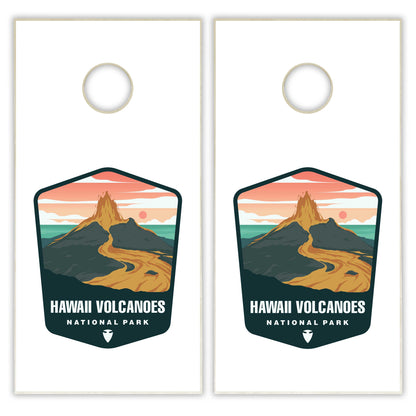 Hawaii Volcanoes National Park Cornhole Boards