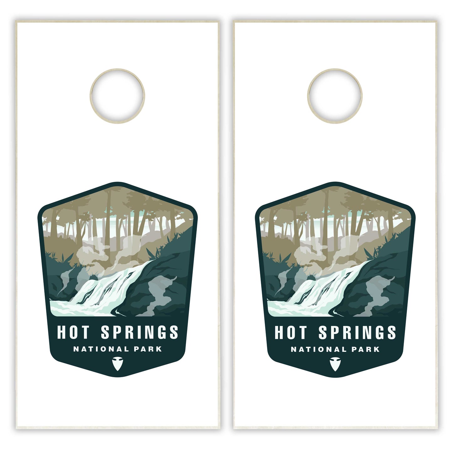 Hot Springs National Park Cornhole Boards