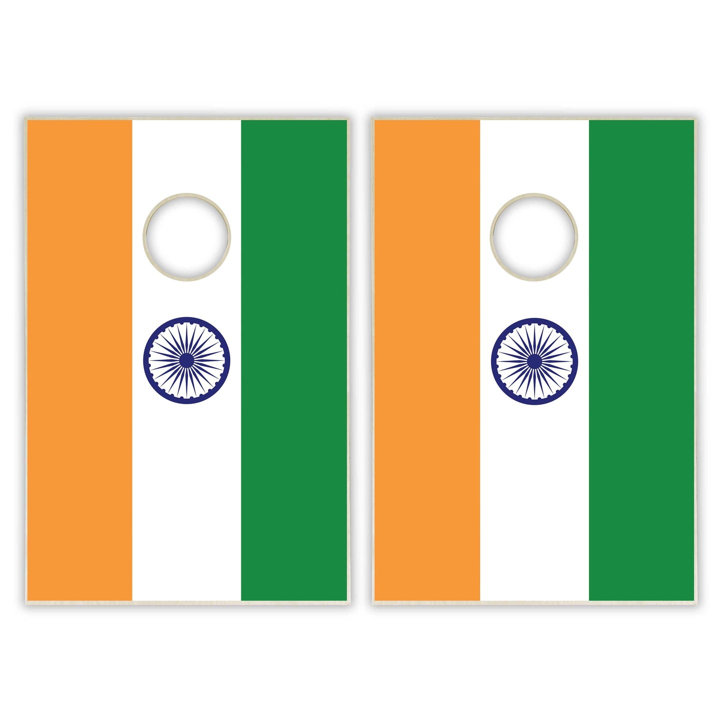 India Flag Tailgate Cornhole Set