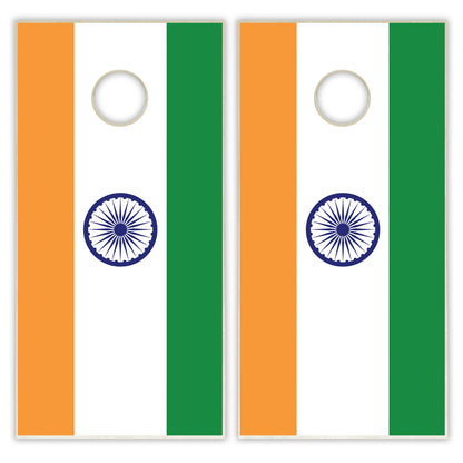 India Flag Cornhole Set