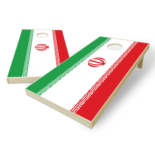 Iran Flag Cornhole Set