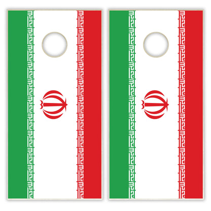 Iran Flag Cornhole Set