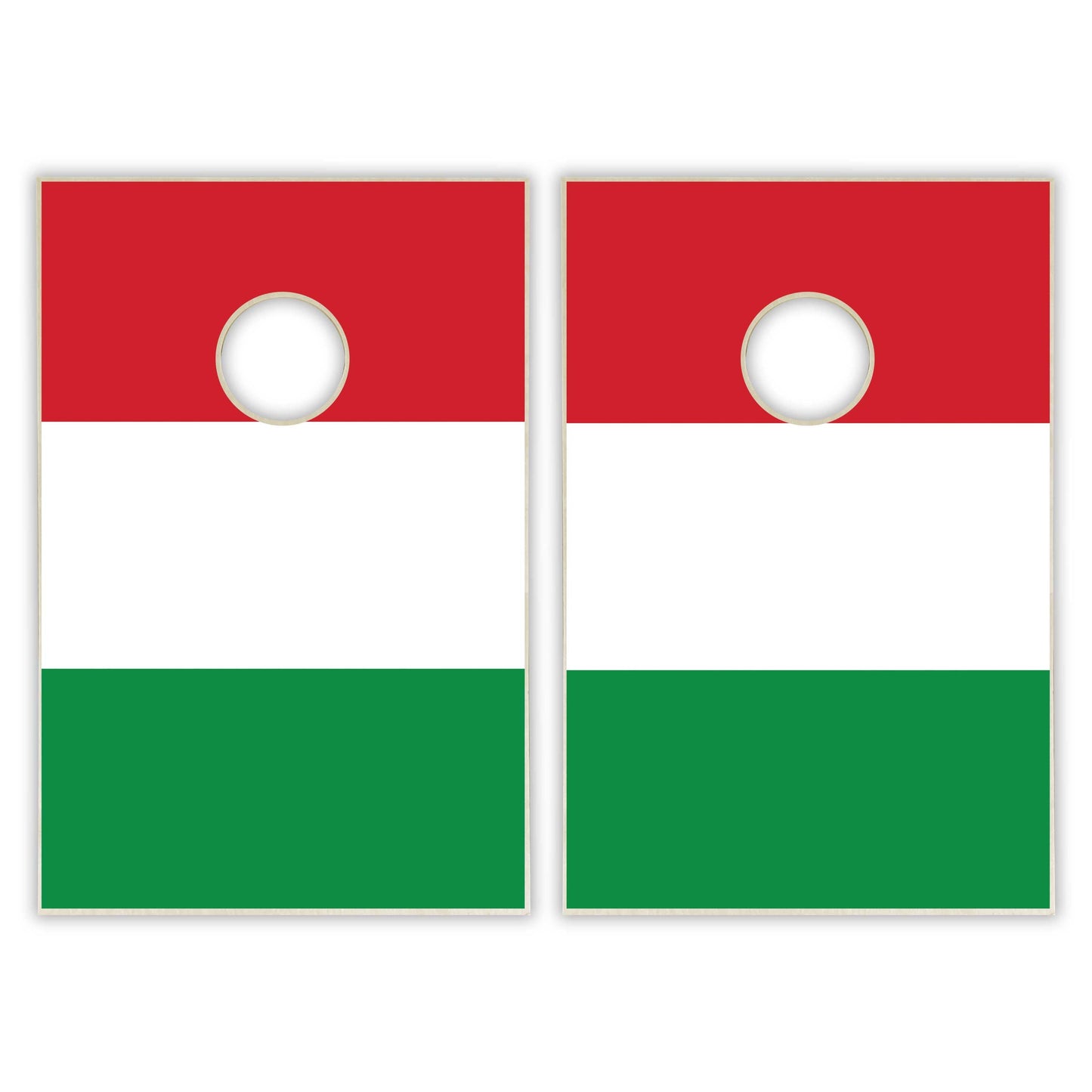 Italy Flag Tailgate Cornhole Set