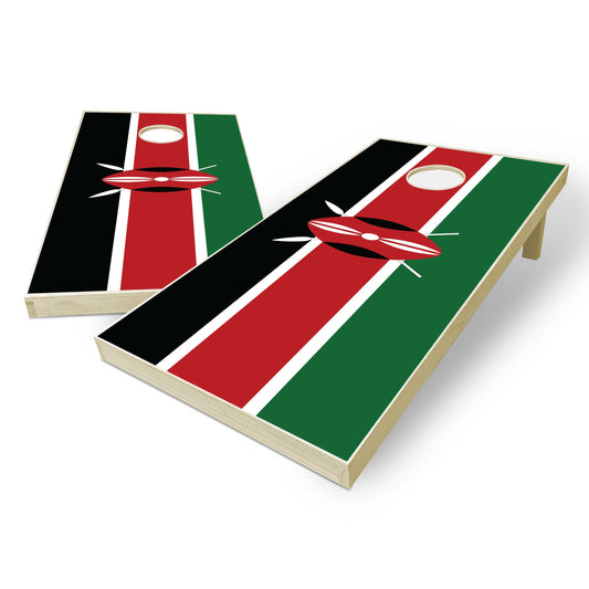 Kenya Flag Cornhole Set
