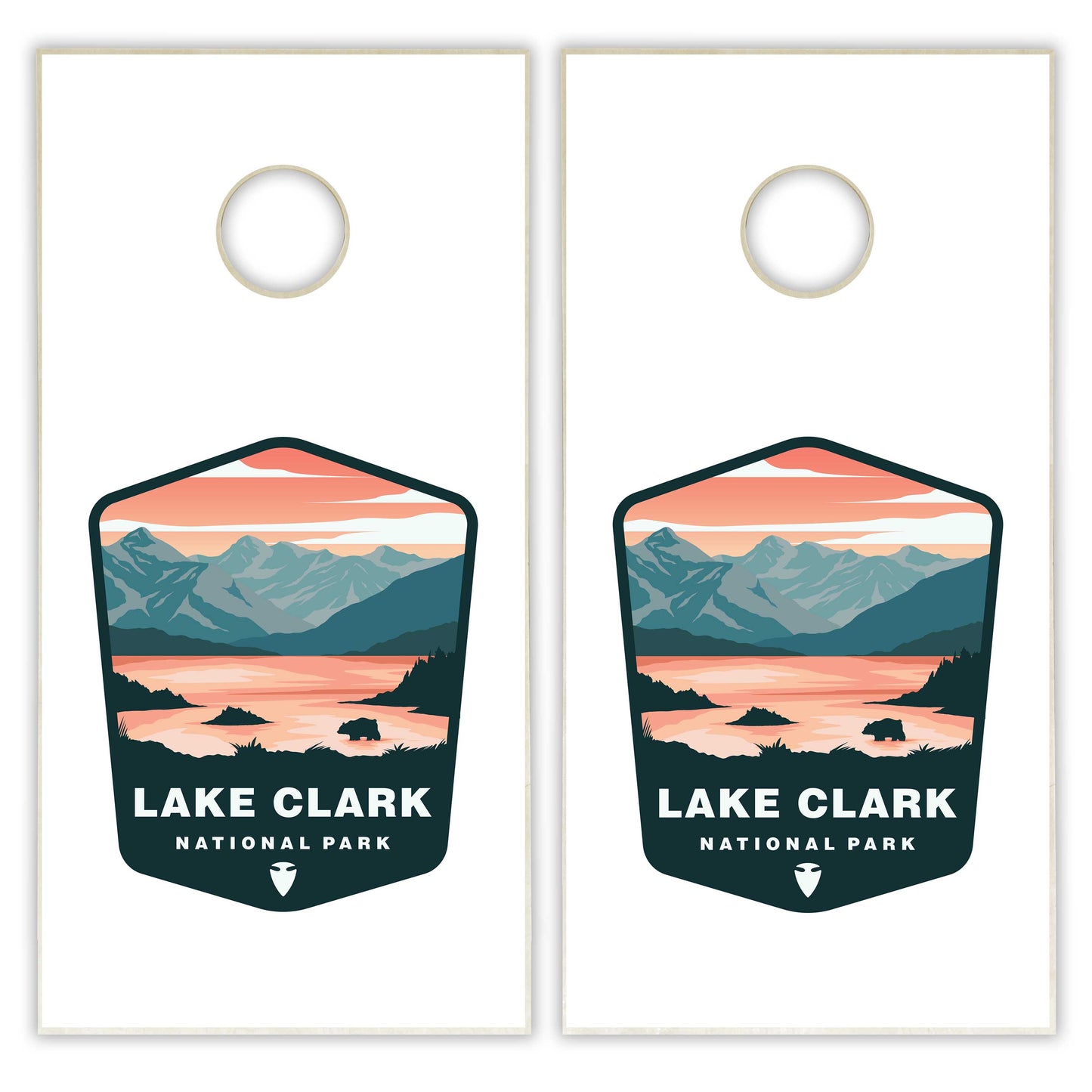 Lake Clark National Park Cornhole Boards