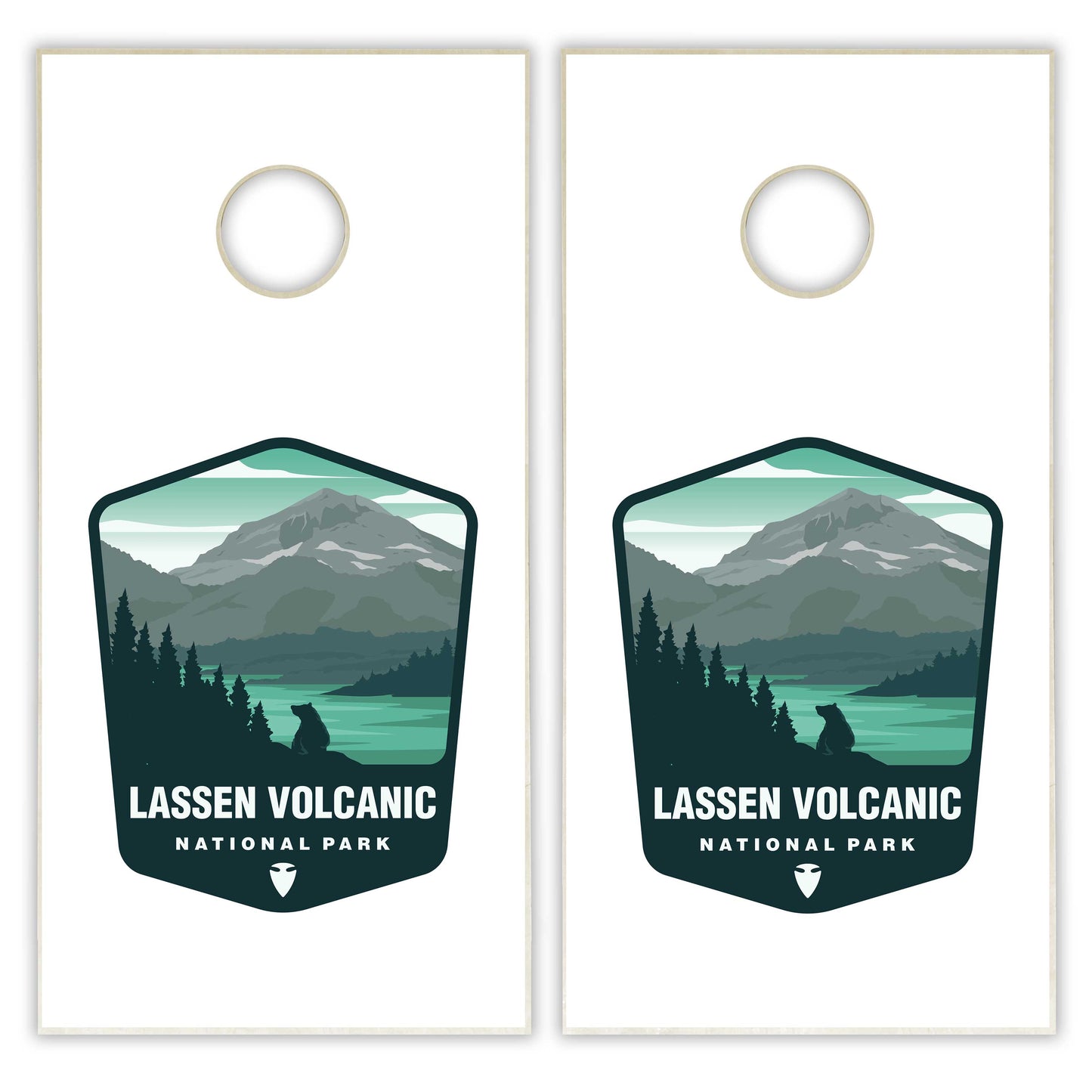 Lassen Volcanic National Park Cornhole Boards