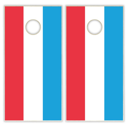 Luxembourg Flag Cornhole Set
