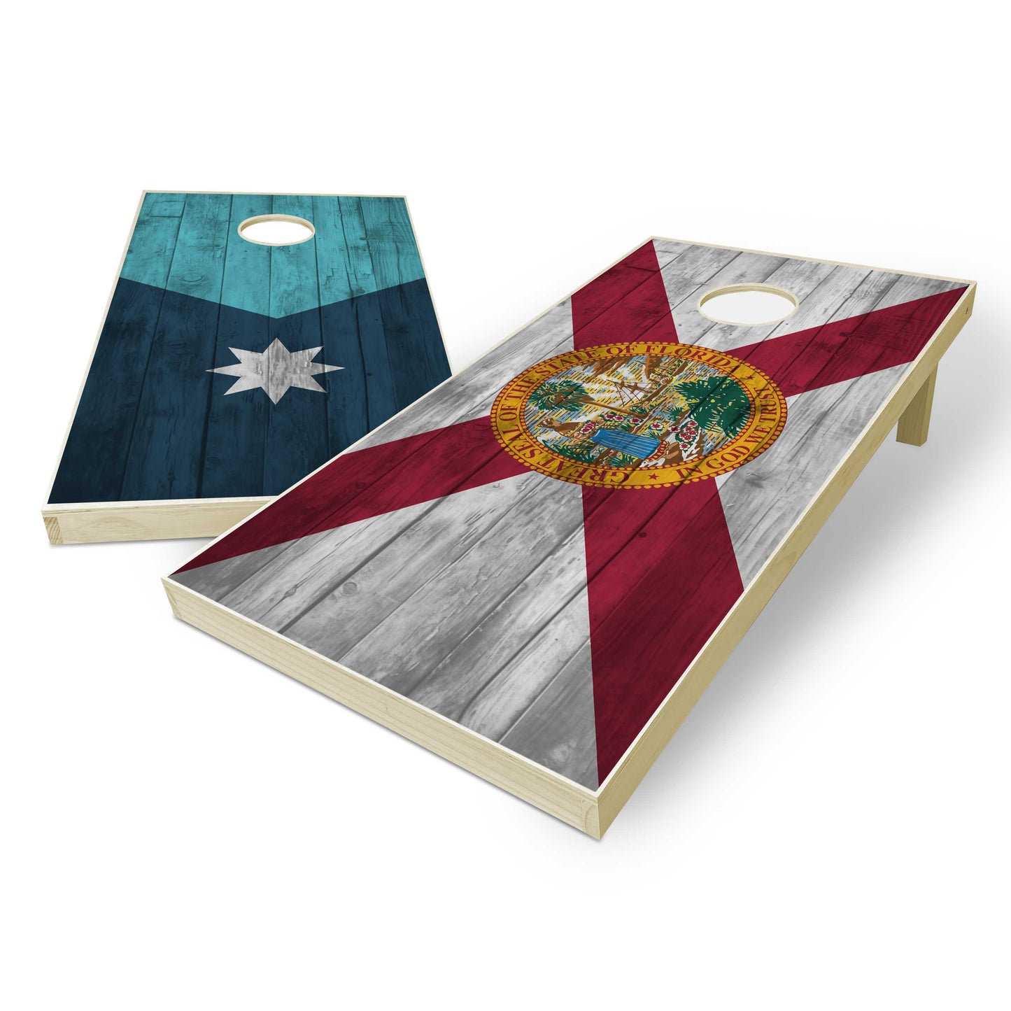 Mix and Match State Flag Regulation Cornhole Set