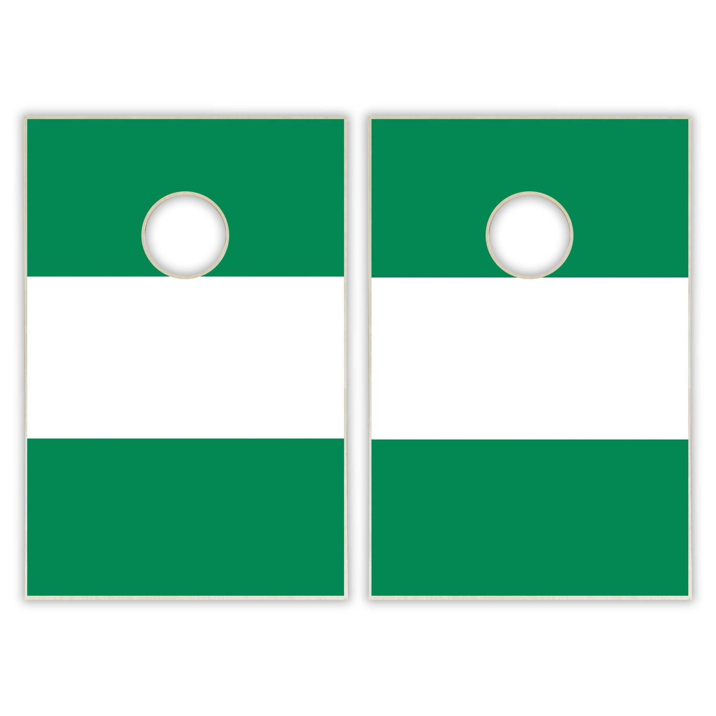 Nigeria Flag Tailgate Cornhole Set