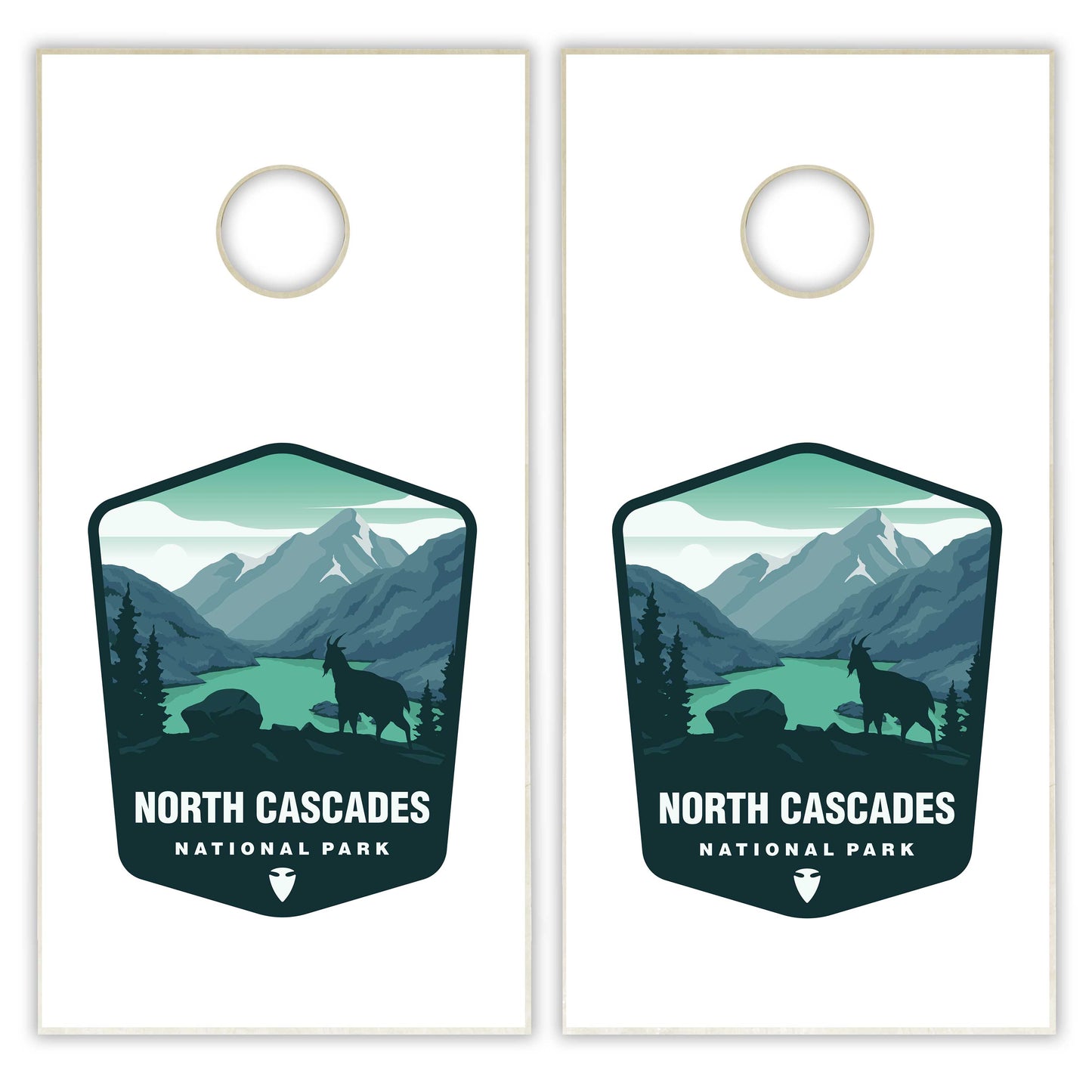 North Cascades National Park Cornhole Boards