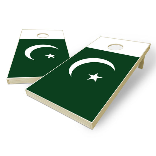 Pakistan Flag Cornhole Set