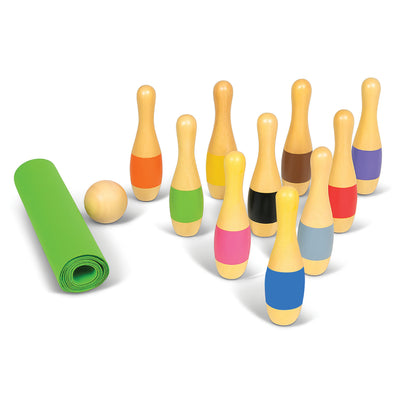 Yard Bowling Premium Hardwood Set