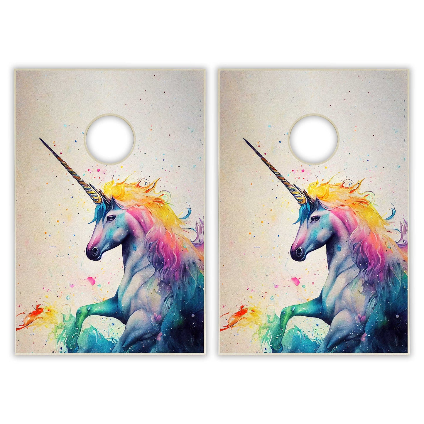 Pride Unicorn Tailgate Cornhole Set