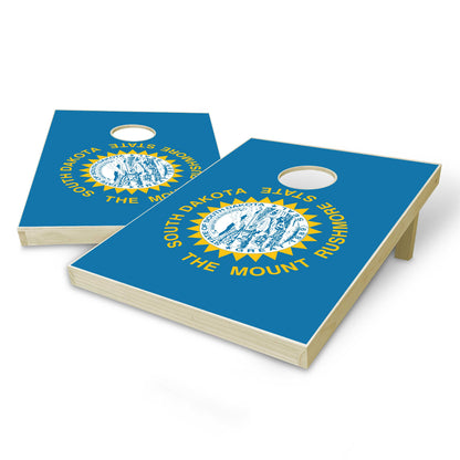 South Dakota State Flag Tailgate Cornhole Set