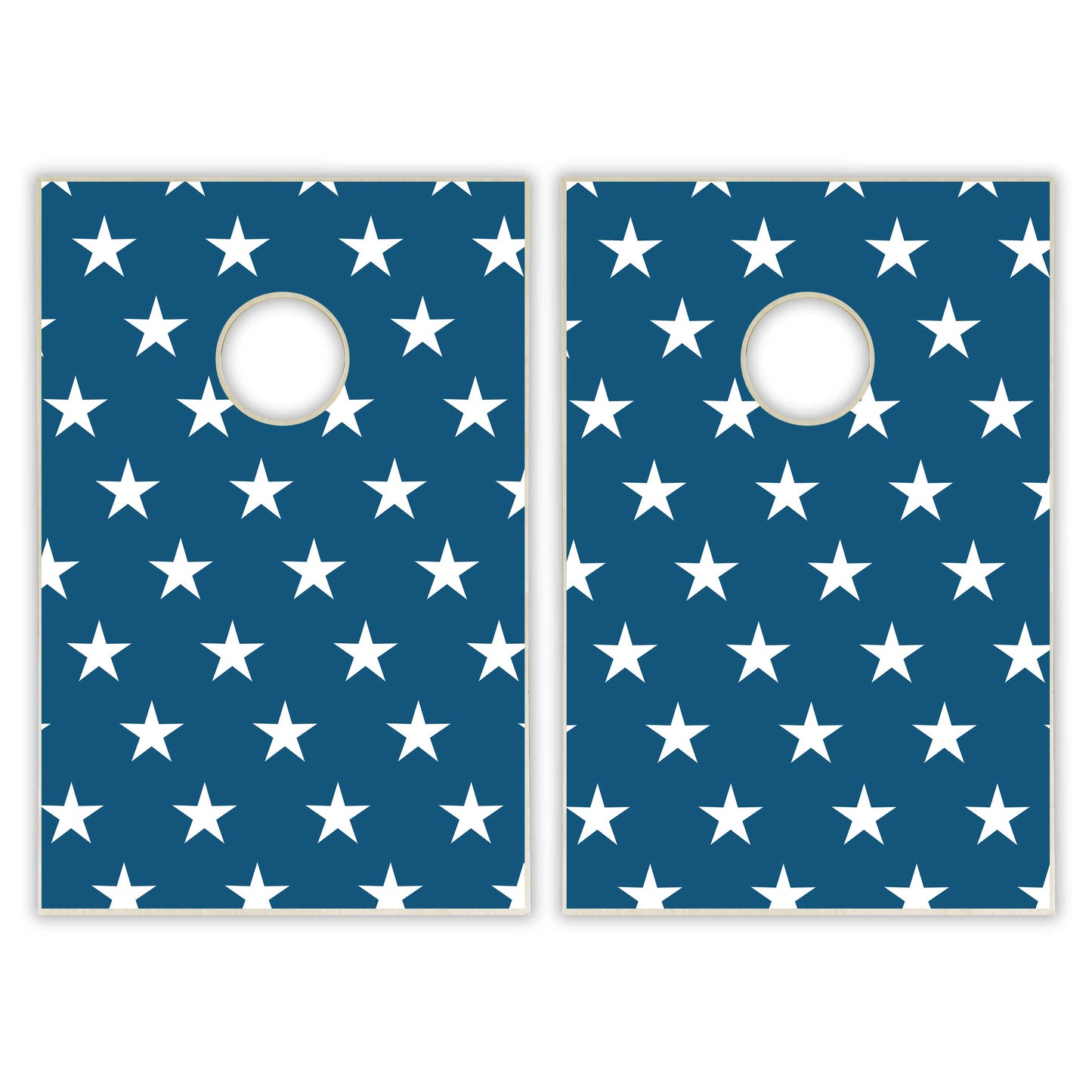 White Stars Tailgate Cornhole Set