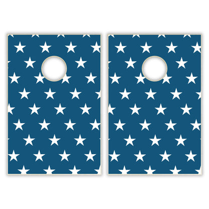 White Stars Tailgate Cornhole Set