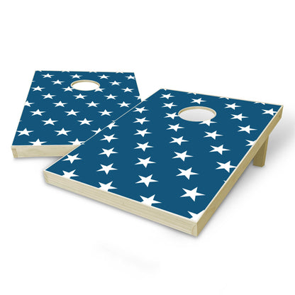 White Stars Tailgate Cornhole Set