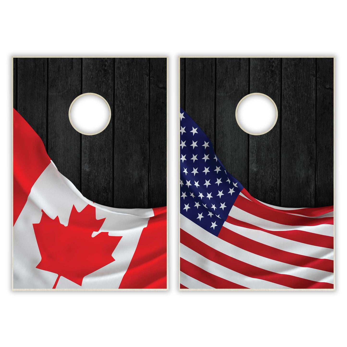 Mix and Match Country Flag Tailgate Cornhole Set