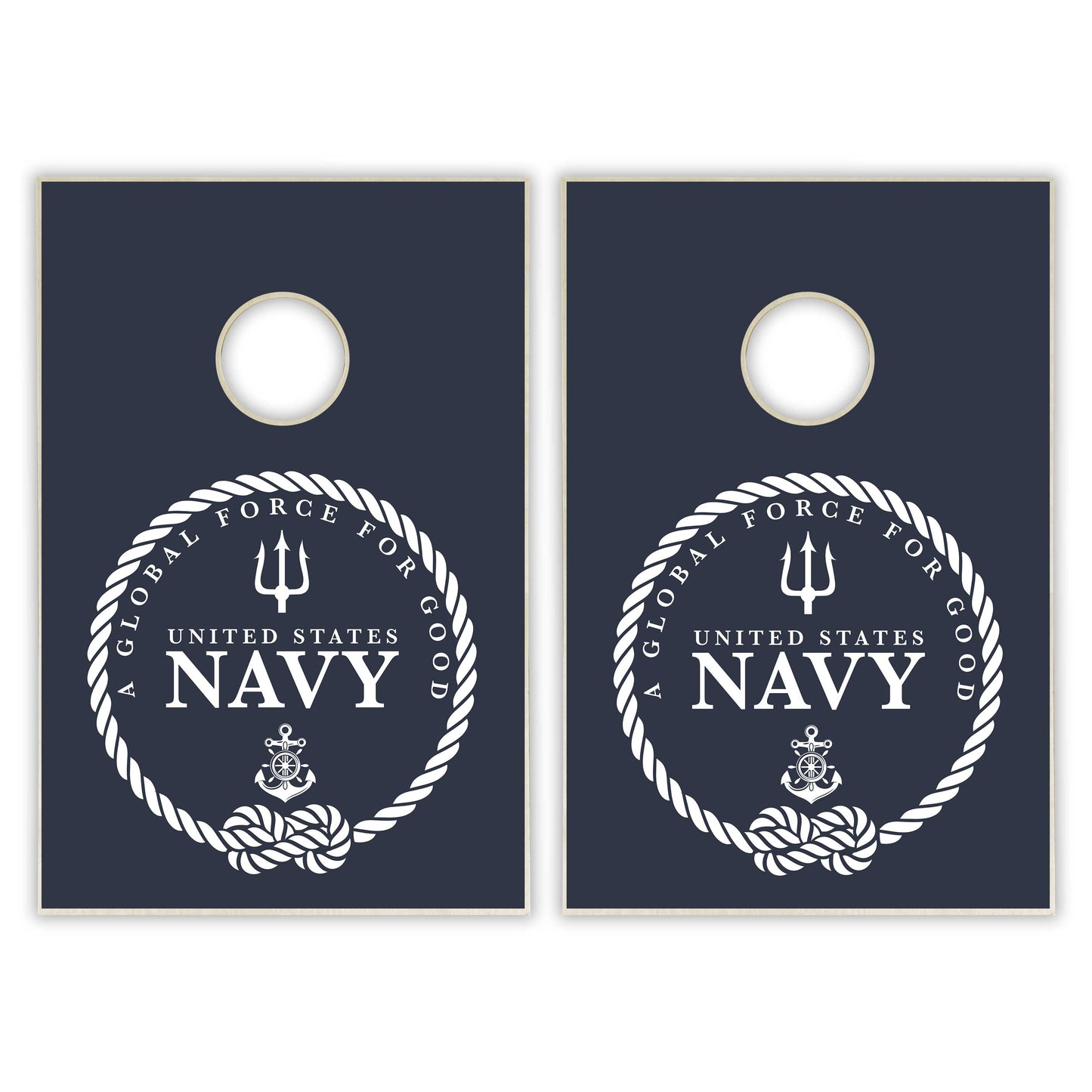 US Navy Tailgate Cornhole Set