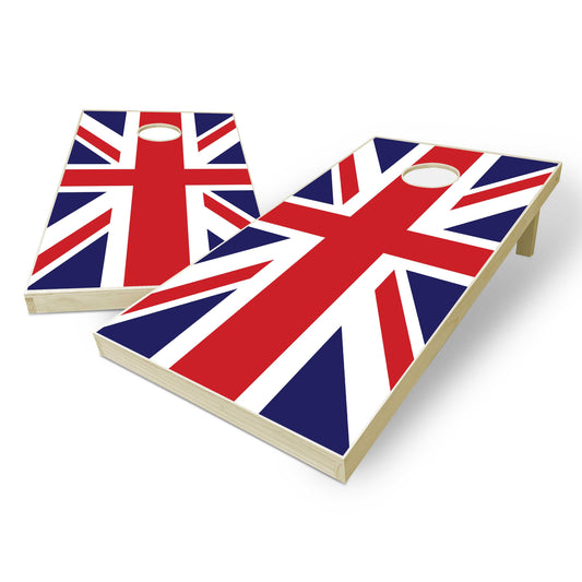 United Kingdom Flag Cornhole Set