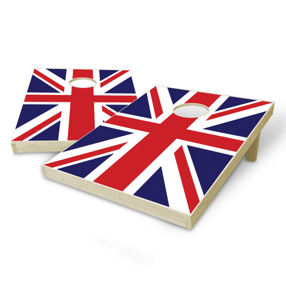 United Kingdom Flag Tailgate Cornhole Set