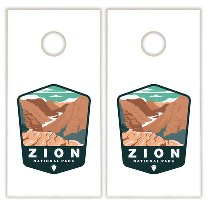 Zion National Park Cornhole Boards