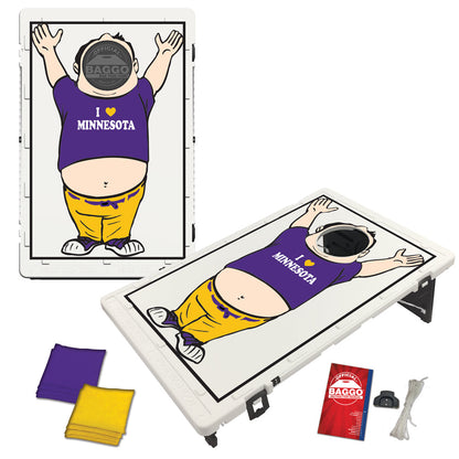 Minnesota Baggo Fan Bag Toss Game by BAGGO