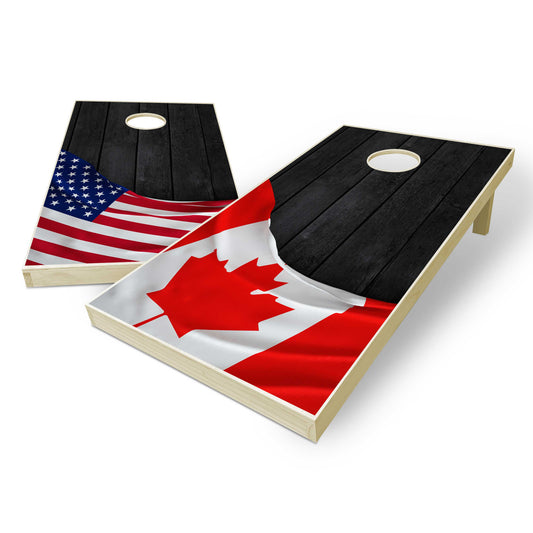 Mix and Match Country Flag Regulation Cornhole Set