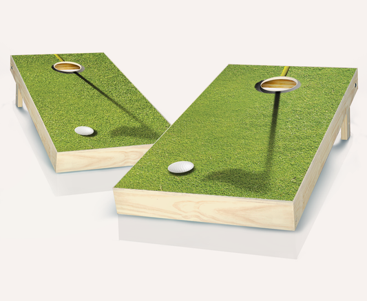 Golf Green Cornhole Set