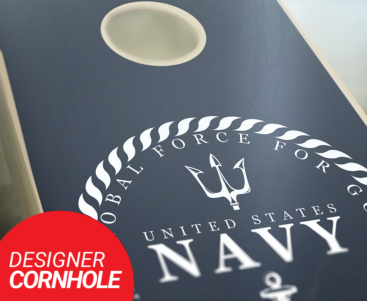 US Navy Global Force Cornhole Set