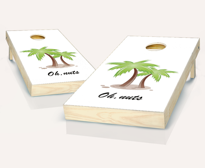 Customized Palm Tree Cornhole Set