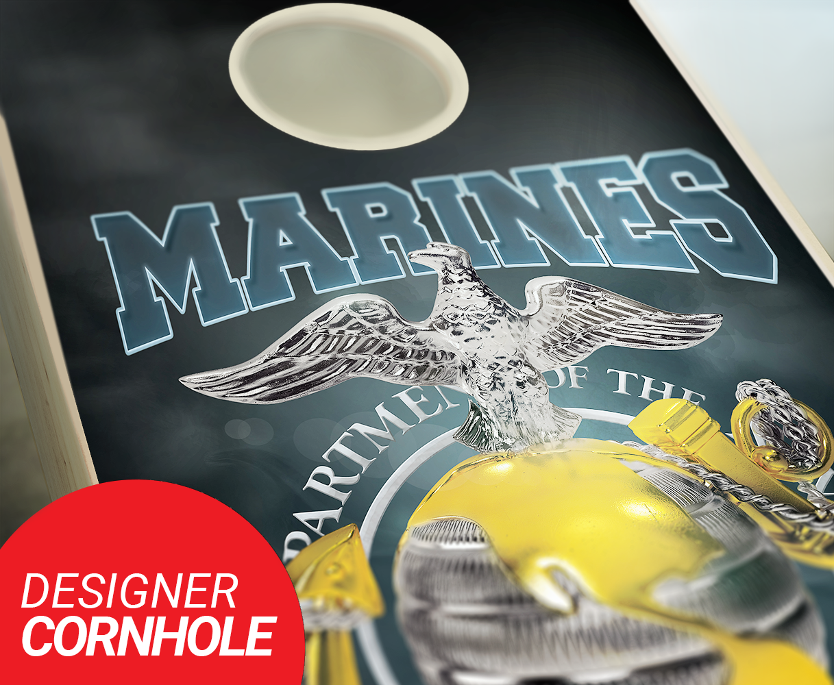 US Marine Corps First to Fight Cornhole Set