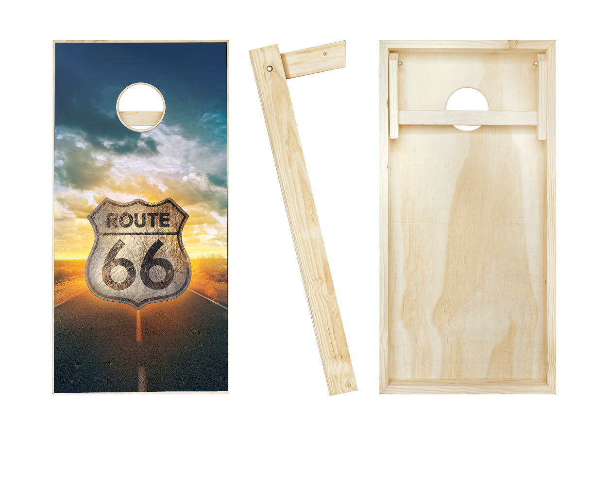 Route 66 Cornhole Set