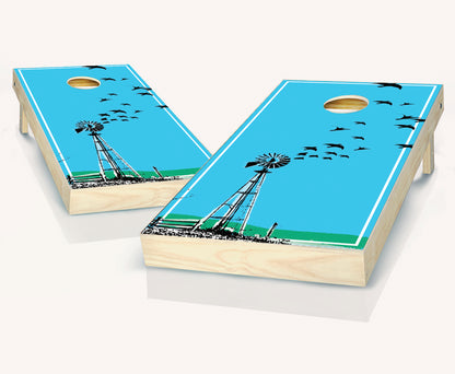 Crop Crows Cornhole Set